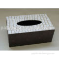 faux leather Tissue Box
